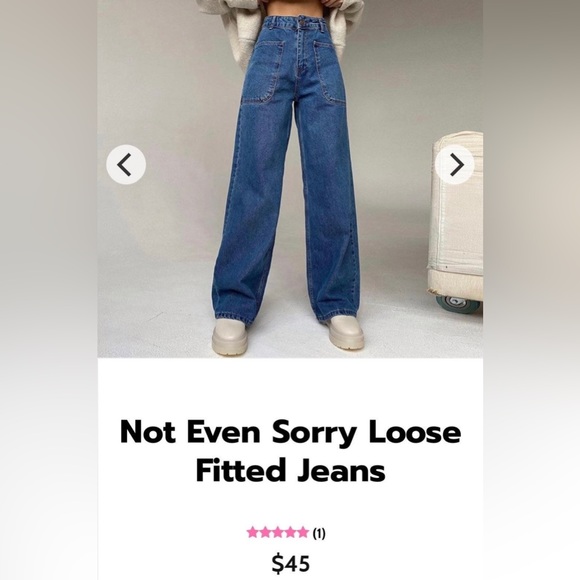 Wide leg jeans - Picture 2 of 5